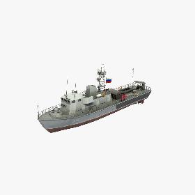 3D model Lida Class Minesweeper